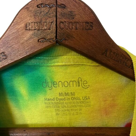 Dynamite Bandanas Wildwood Peace Love Tacos Tie Dye Tee - Picture 4 of 5